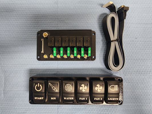 6 Rocker Switch Panel/ Pro6 Relay Combo