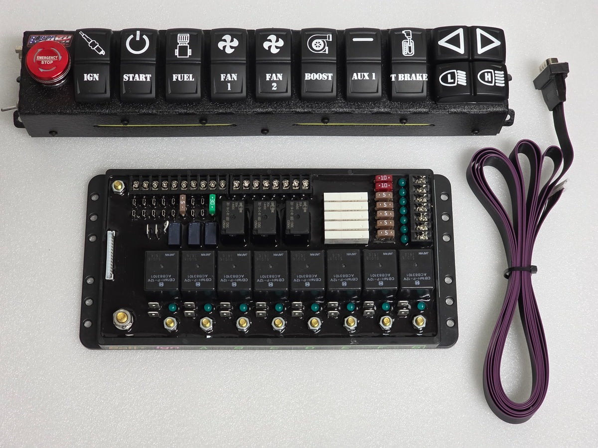 Custom Rocker Switch Panel and Relay Module Combos