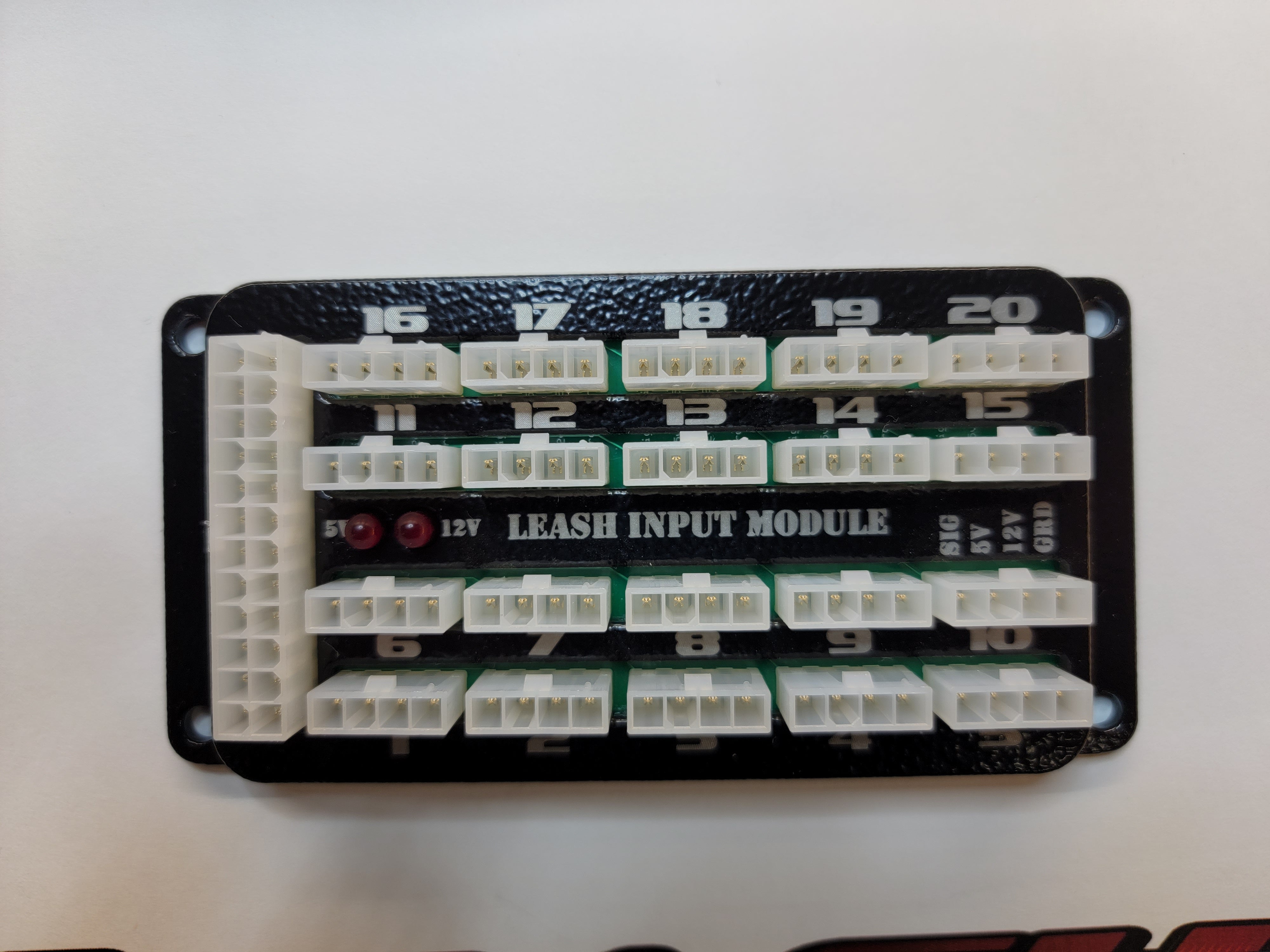 20 Key Module 20 Input Module – Leash Electronics