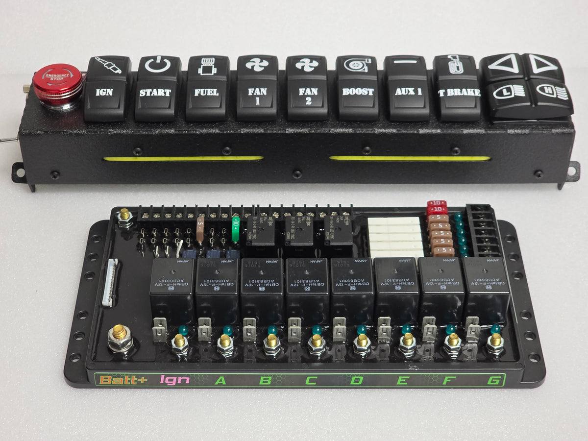 Custom Rocker Switch Panel and Relay Module Combos